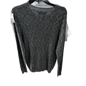 7 For All Mankind Los Angeles Marled Crew Neck Sweater Sz M